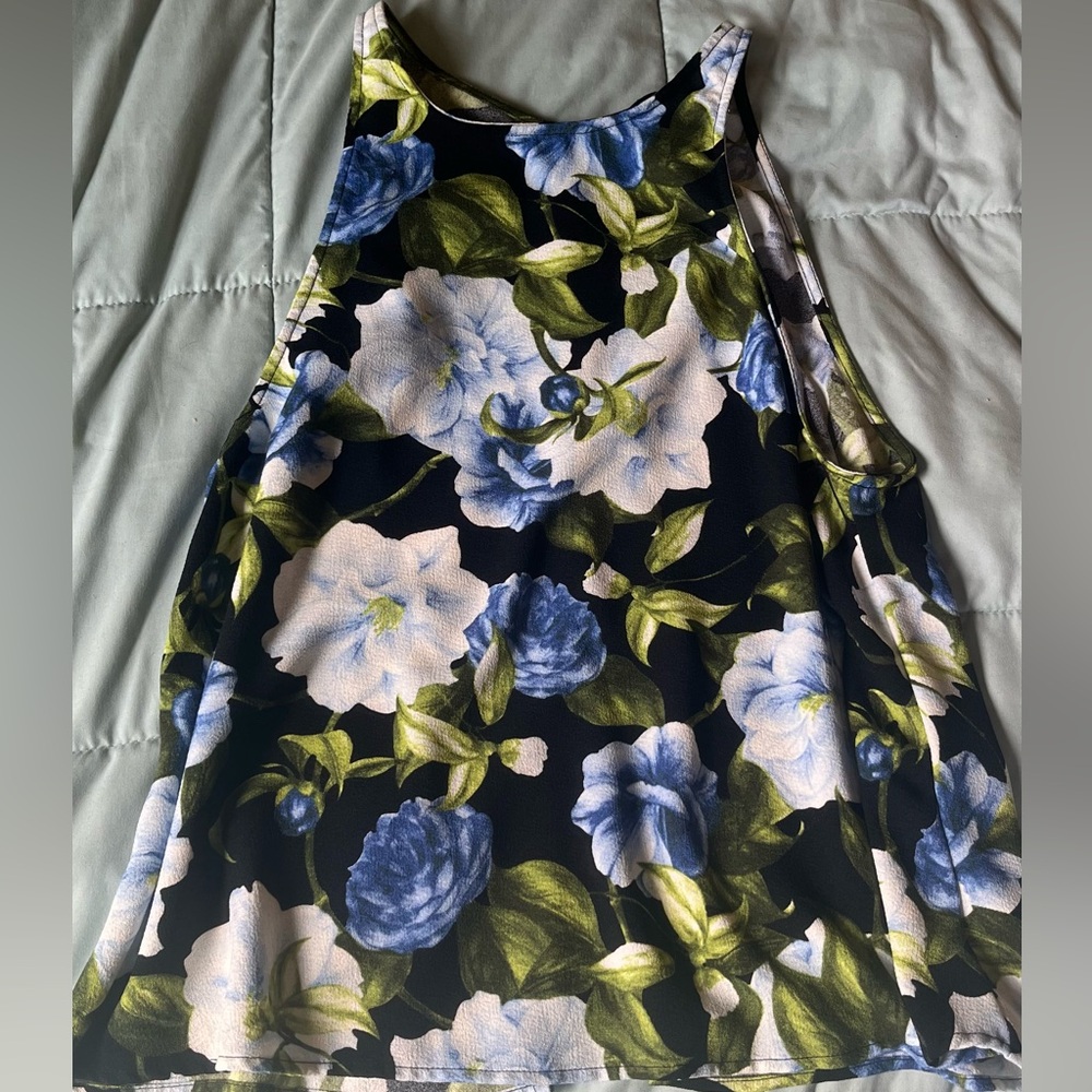 Floral Sleeveless Top